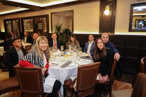 Zadar dinner in Delmonico's Restaurant on Wall Street: Zadar chefs, vintners and olive growers delight journalist and tour operator elite of New York